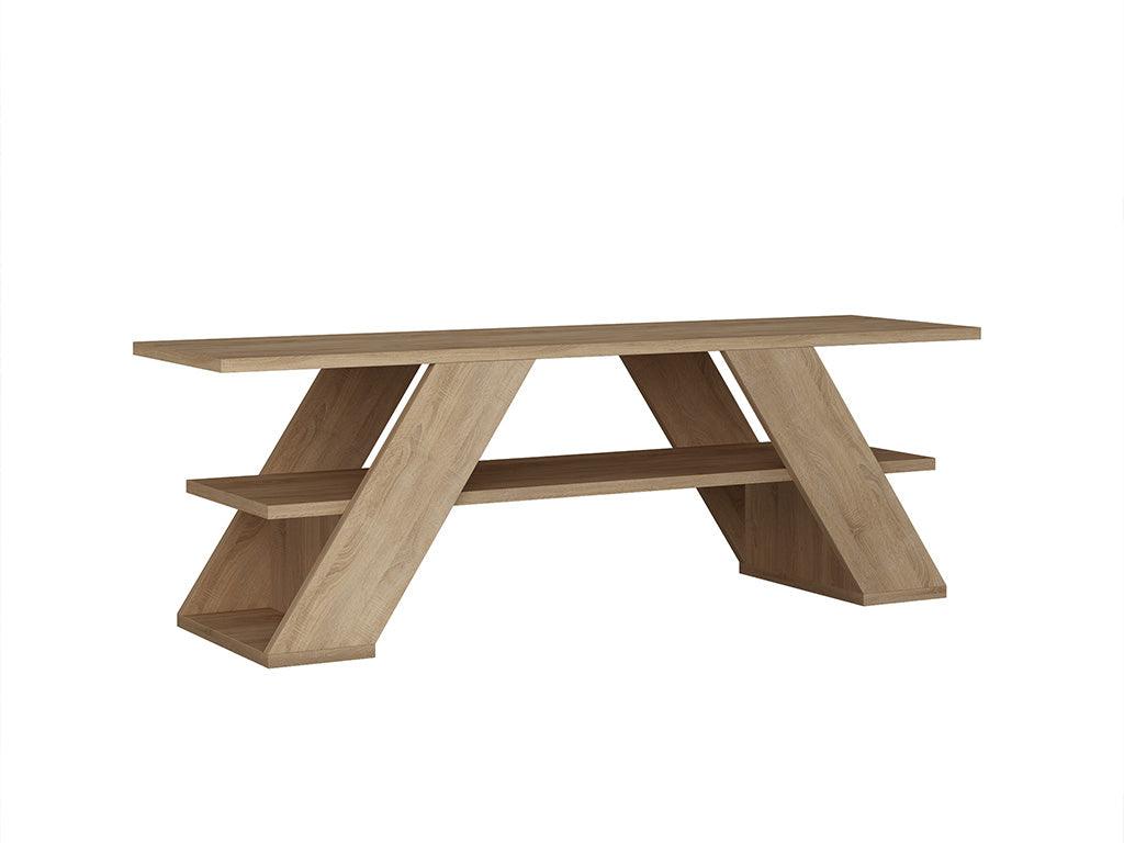 Table TV moderne FARFALLA 120cm - Chêne Table TV moderne FARFALLA 120cm - Chêne