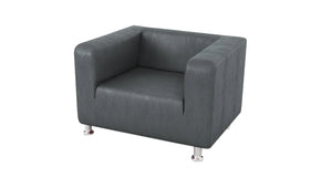 Fauteuil en simili cuir Scala