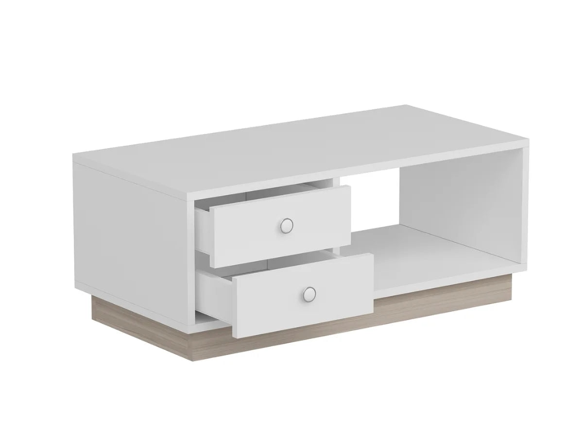 Table basse MOSKOVO blanche Table basse MOSKOVO blanche