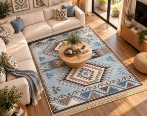 tapis salon boheme