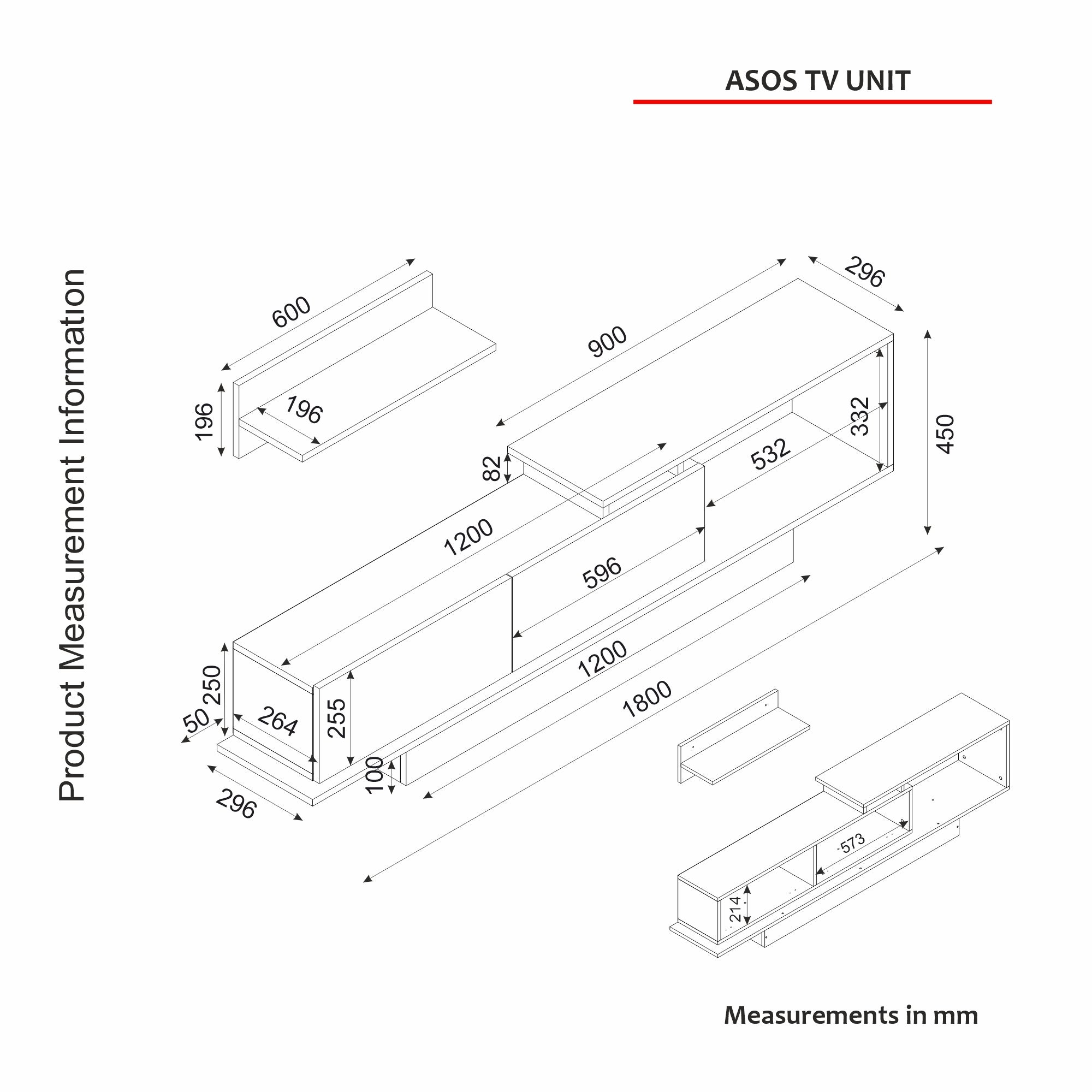 Ensemble Meuble TV+ Table basse + 2 tables d'appoint Ensemble Meuble TV+ Table basse + 2 tables d'appoint