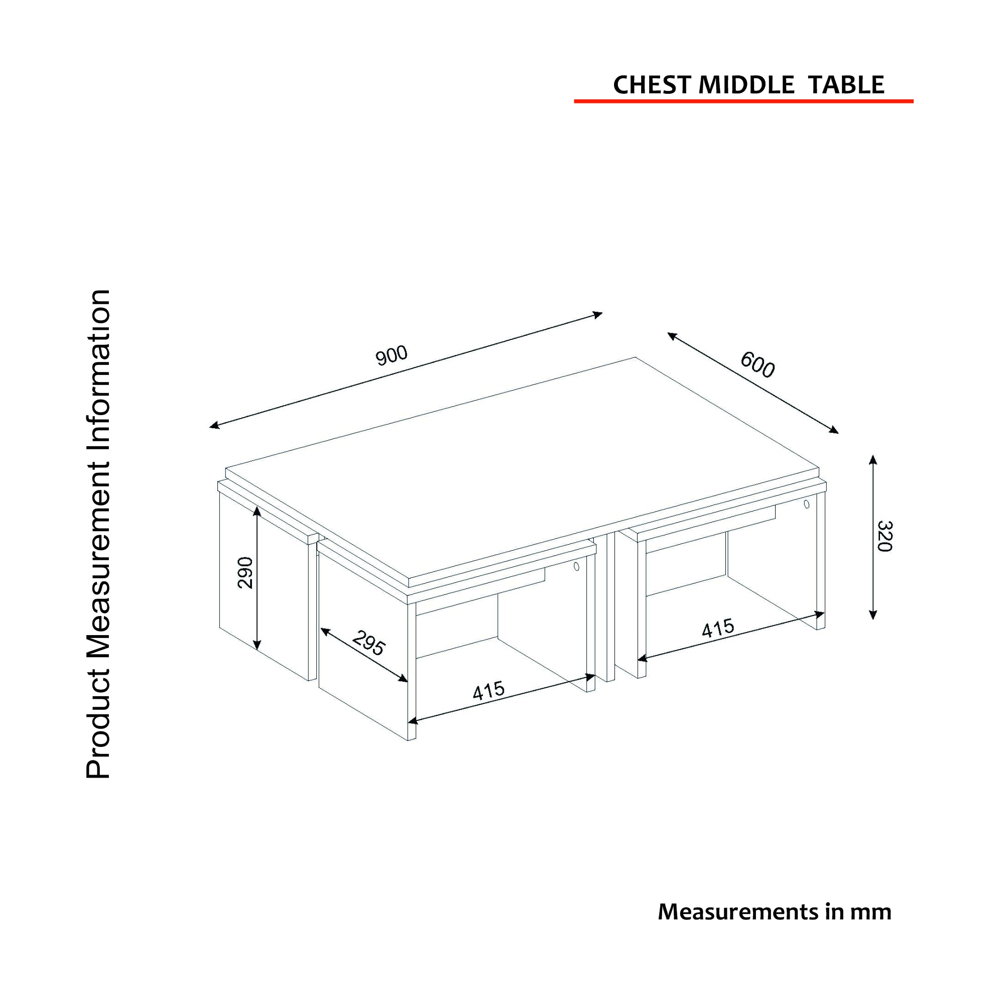 Ensemble Meuble TV+ Table basse + 2 tables d'appoint Ensemble Meuble TV+ Table basse + 2 tables d'appoint