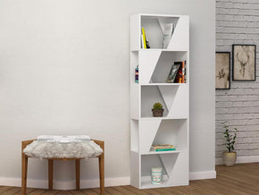Bibliothèque-Étagères de rangement FRAME 168 cm - Blanc - Meubles de décoration chez GÜZELHOME Maroc