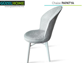 Chaise Moderne PAPATYA - Greige - Salle à manger - Meubles de décoration chez GÜZELHOME Maroc