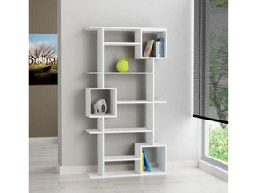 Bibliothèque SOTO - blanc étagères de rangement Meubles de décoration chez GÜZELHOME Maroc Casablanca Rabat Tanger Berkane