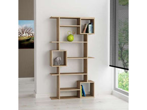 Bibliothèque SOTO - chêne étagères de rangement Meubles de décoration chez GÜZELHOME Maroc Casablanca Rabat Tanger Berkane