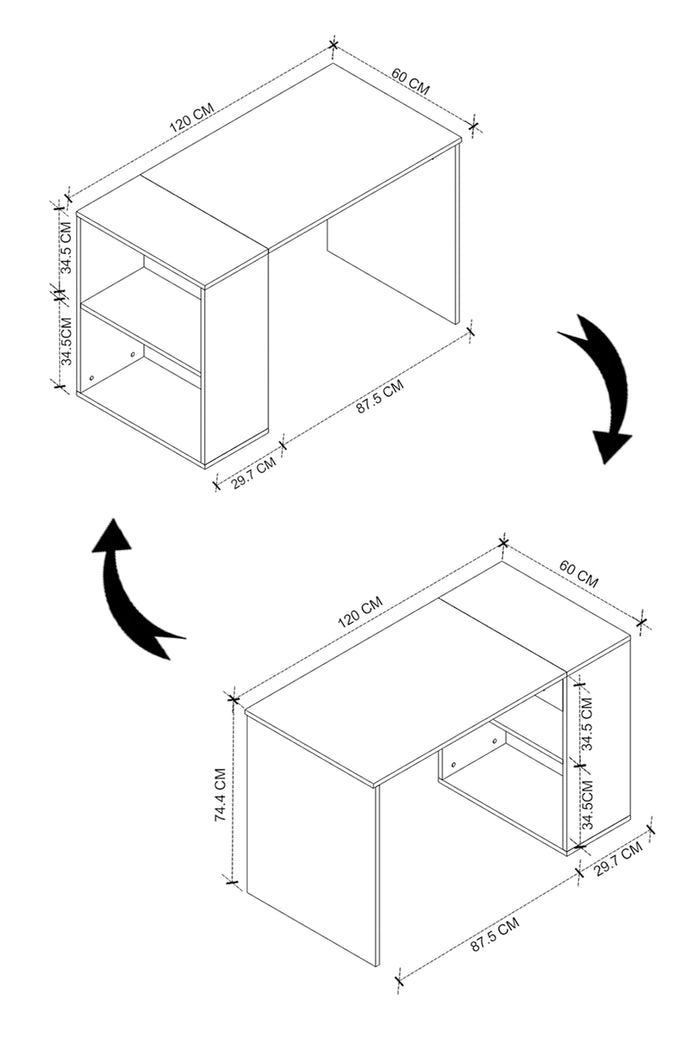 Bureau Varek - Blanc