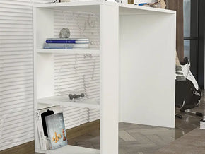 Bureau NETENYA 90 cm - Blanc - Travail et étude