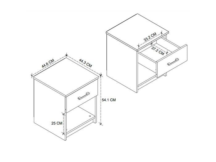 Table de chevet LIMA