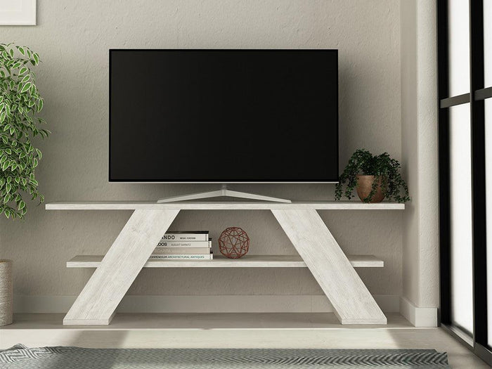 Stand TV moderne FARFALLA 120cm - Ancient White
