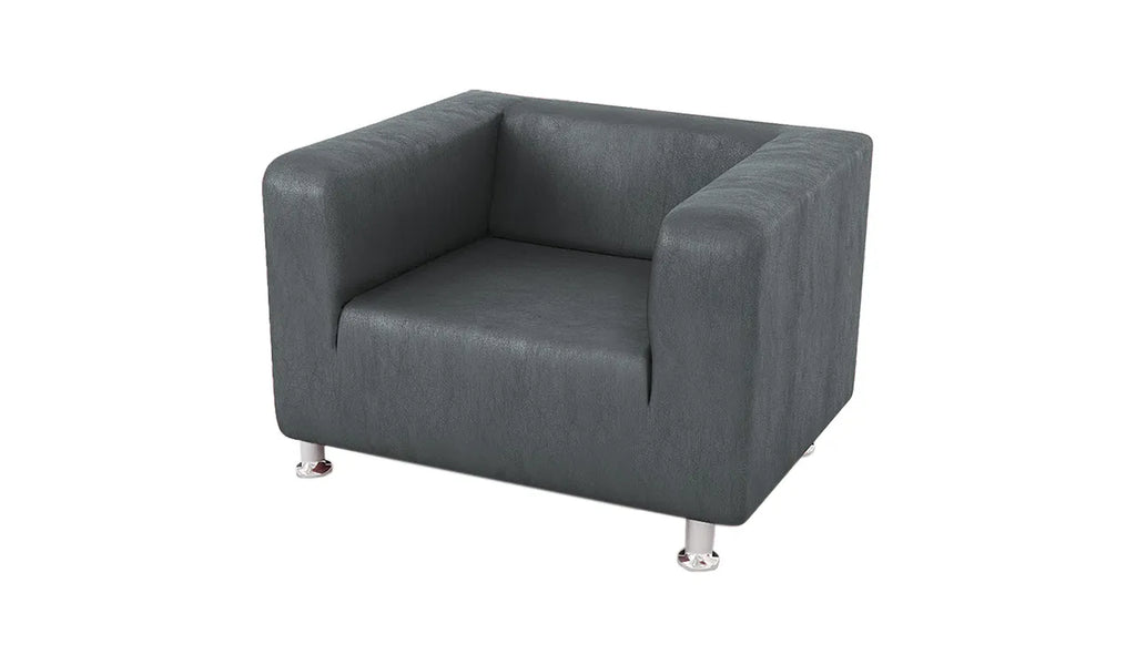 Fauteuil en simili cuir Scala