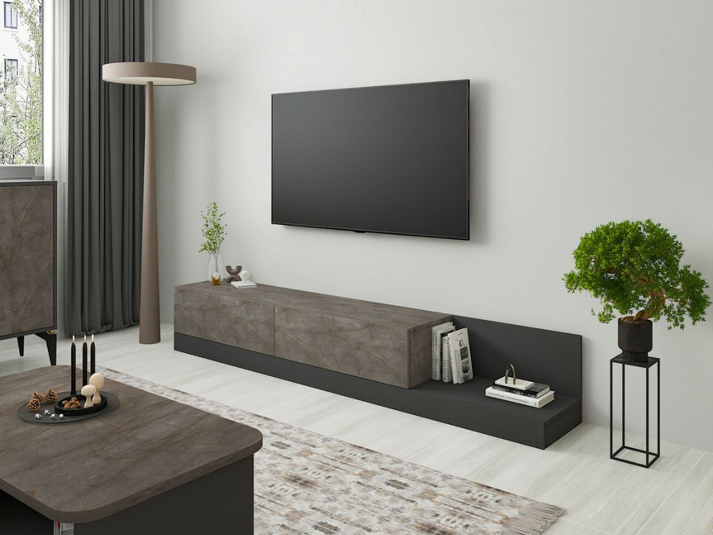 Meuble TV Major Marbre GORDION