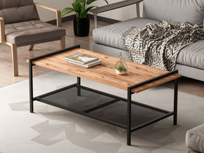 Table basse Lara pin atlantique Chene Meubles de decoration chez GUZELHOME Maroc Berkane Casablanca Rabat Tanger