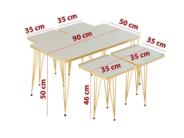 Ensemble de Tables basses NADA