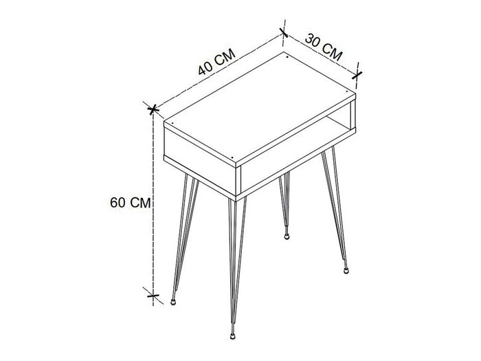 Table d'appoint NOR