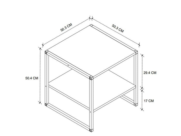 Ensemble de Meuble TV + Table basse NORD