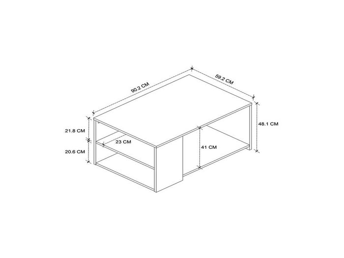 Ensemble de Meuble TV + Table basse STYLE