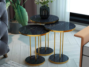 Ensemble de tables d'appoint DARK
