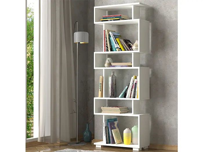 Étagère Bibliothèque BLOCK - Blanc