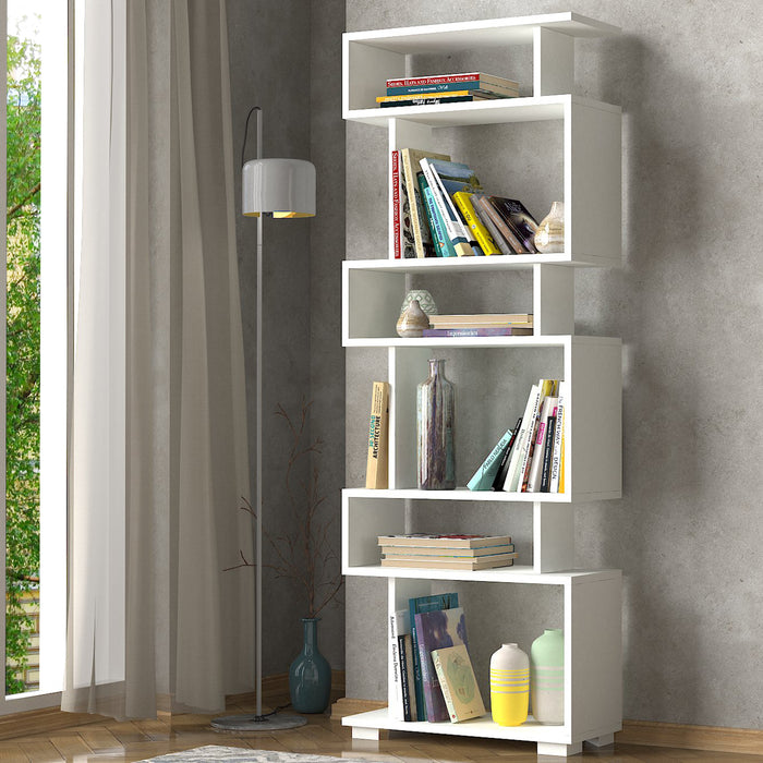 Étagère Bibliothèque BLOCK - Blanc