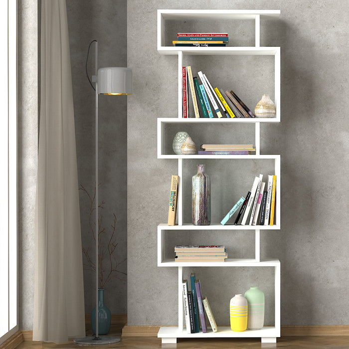 Étagère Bibliothèque BLOCK - Blanc