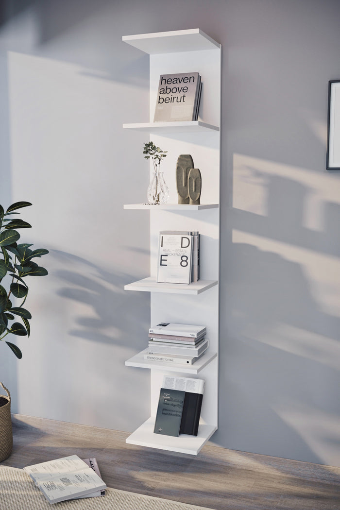 Étagère Bibliothèque Renzo - Blanc