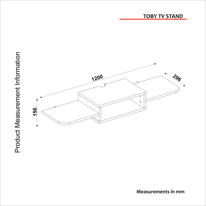 Meubles TV Toby - Blanc