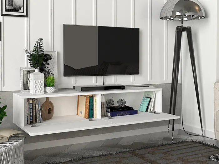 Meuble TV Aristo - Blanc