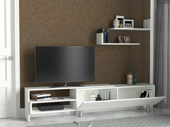 Meuble TV Dizayn - Blanc