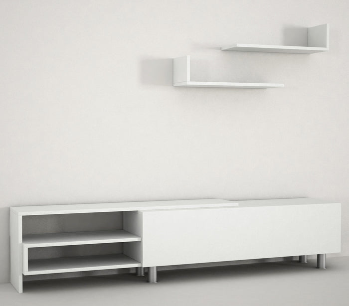 Meuble TV Dizayn - Blanc