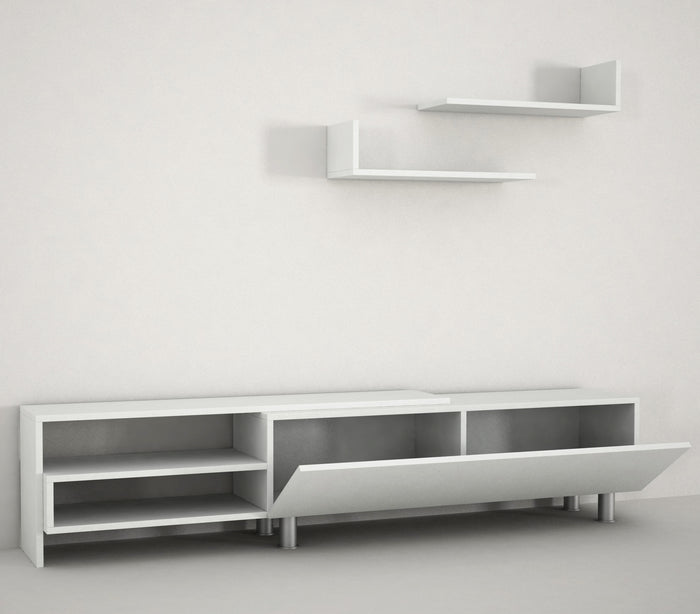 Meuble TV Dizayn - Blanc