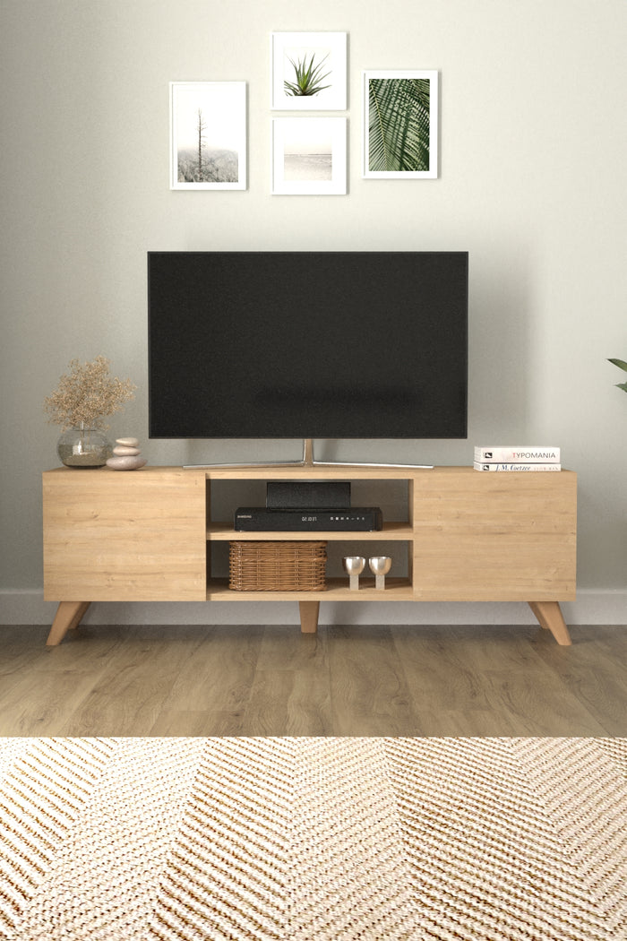 Meuble TV - chêne