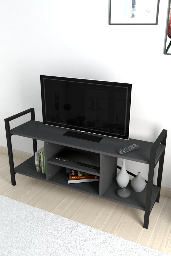 Meuble TV Sylas - Gris anthracite