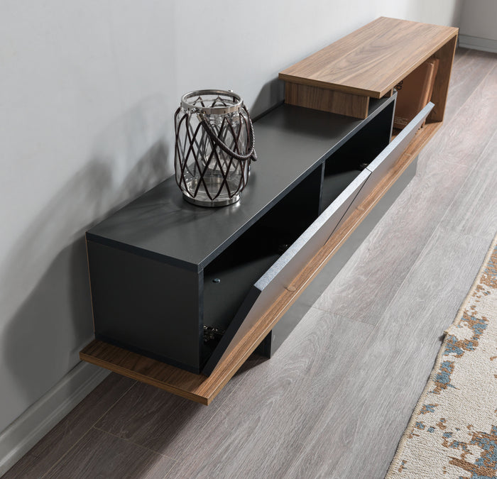 Meuble TV ASOS - Noyer et Noir