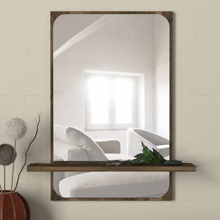 Miroir Ekol avec cadre en bois