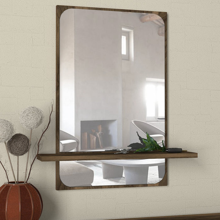 Miroir Ekol avec cadre en bois