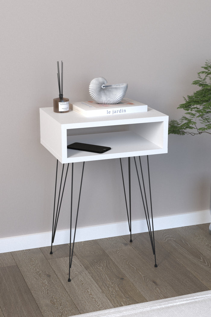 Table d'Appoint Kaelen - Blanc