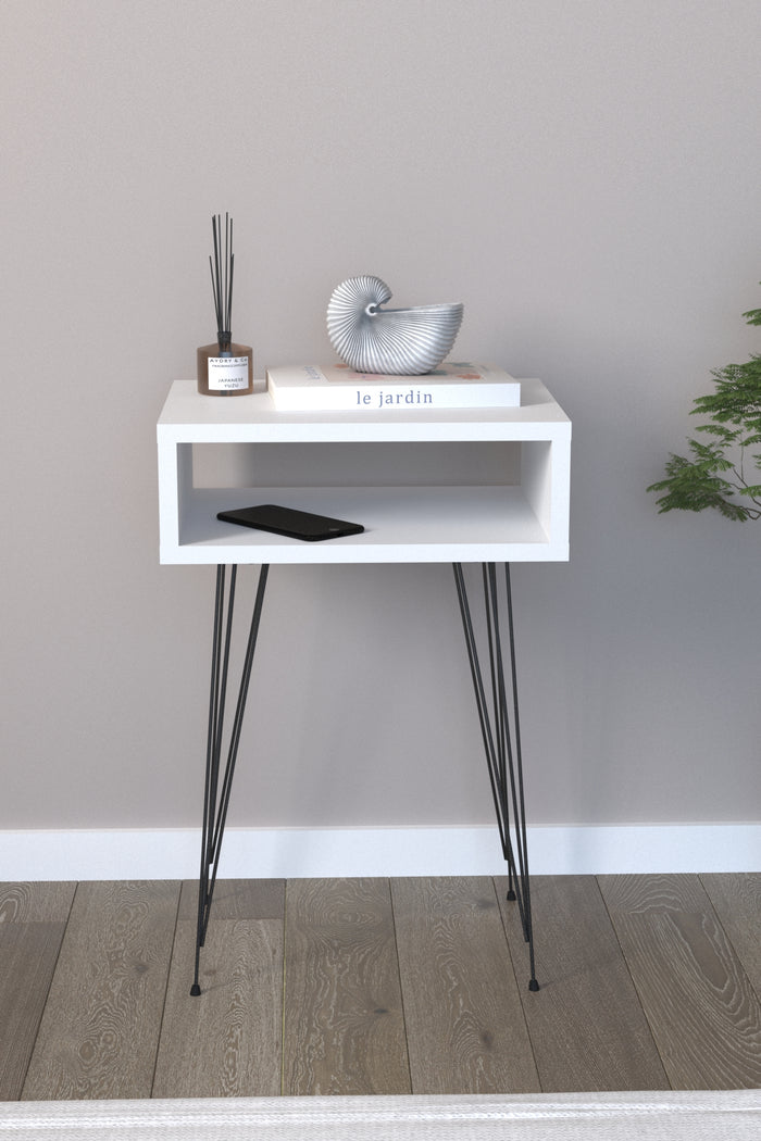 Table d'Appoint Kaelen - Blanc