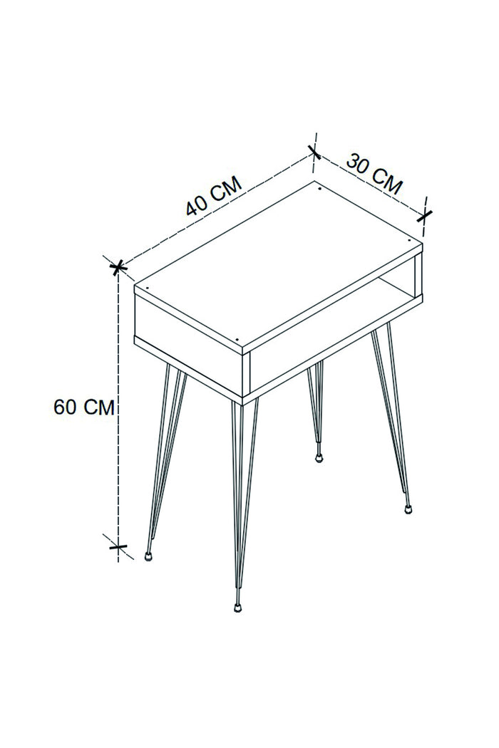 Table d'Appoint Kaelen - chêne