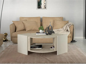 Table Basse MARBEL -  Marbre Travertin