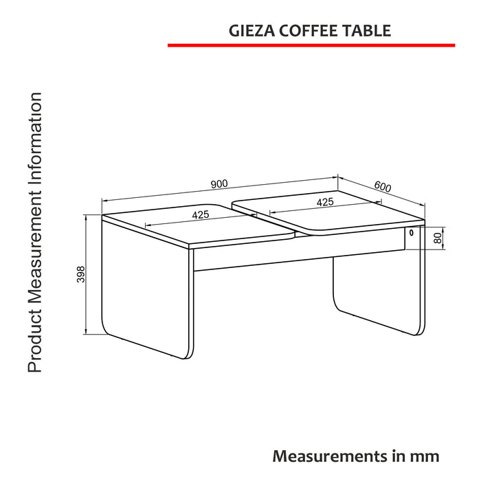 Table basse Gieza