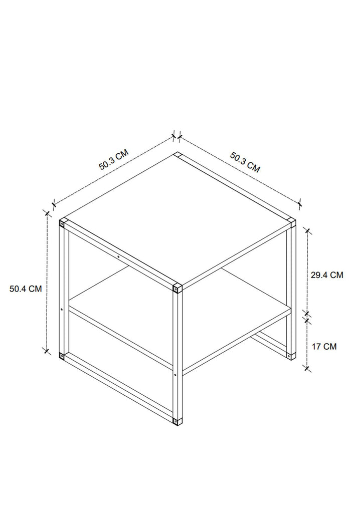 Table basse Vexor - Blanc