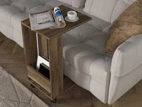 Table d'appoint à roulettes SAH