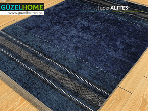 Tapis moderne imprimé ALITES - Extérieur et intérieur - Salon et séjour - Meubles de décoration chez GÜZELHOME Maroc