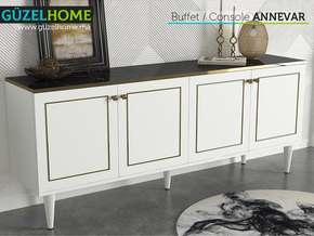 Collection salon complet ANNEVAR  - Meuble TV - Table Basse - Buffet Console - Salon et séjour — vue alternative