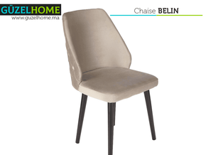 moderne tapissée BELIN - Beige clair - Salle — vue alternative