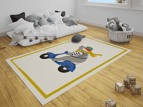 Tapis moderne CUTE BEAR - chambre enfants - Ameublement intérieur Maroc — vue alternative