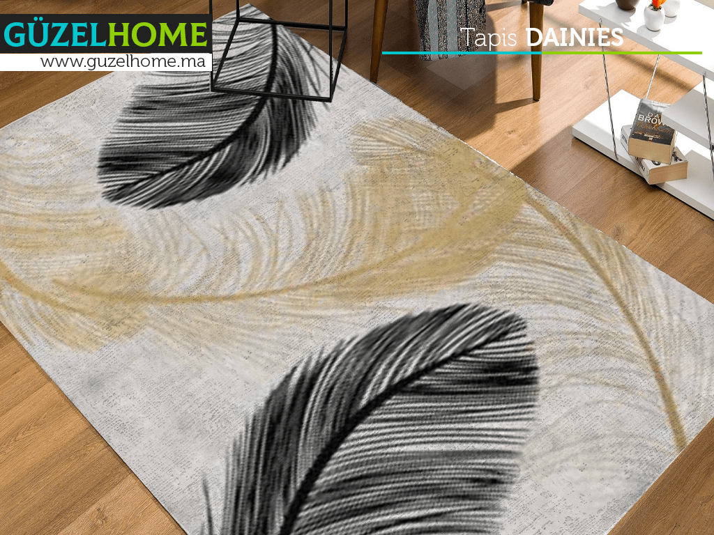Tapis moderne imprimé DAINIES - Salon et séjour - Design intérieur