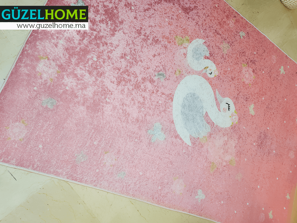 Tapis moderne imprimé DUCK - chambre enfants - Ameublement intérieur Maroc