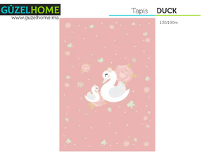 Tapis moderne imprimé DUCK - chambre enfants - Ameublement intérieur Maroc — vue alternative